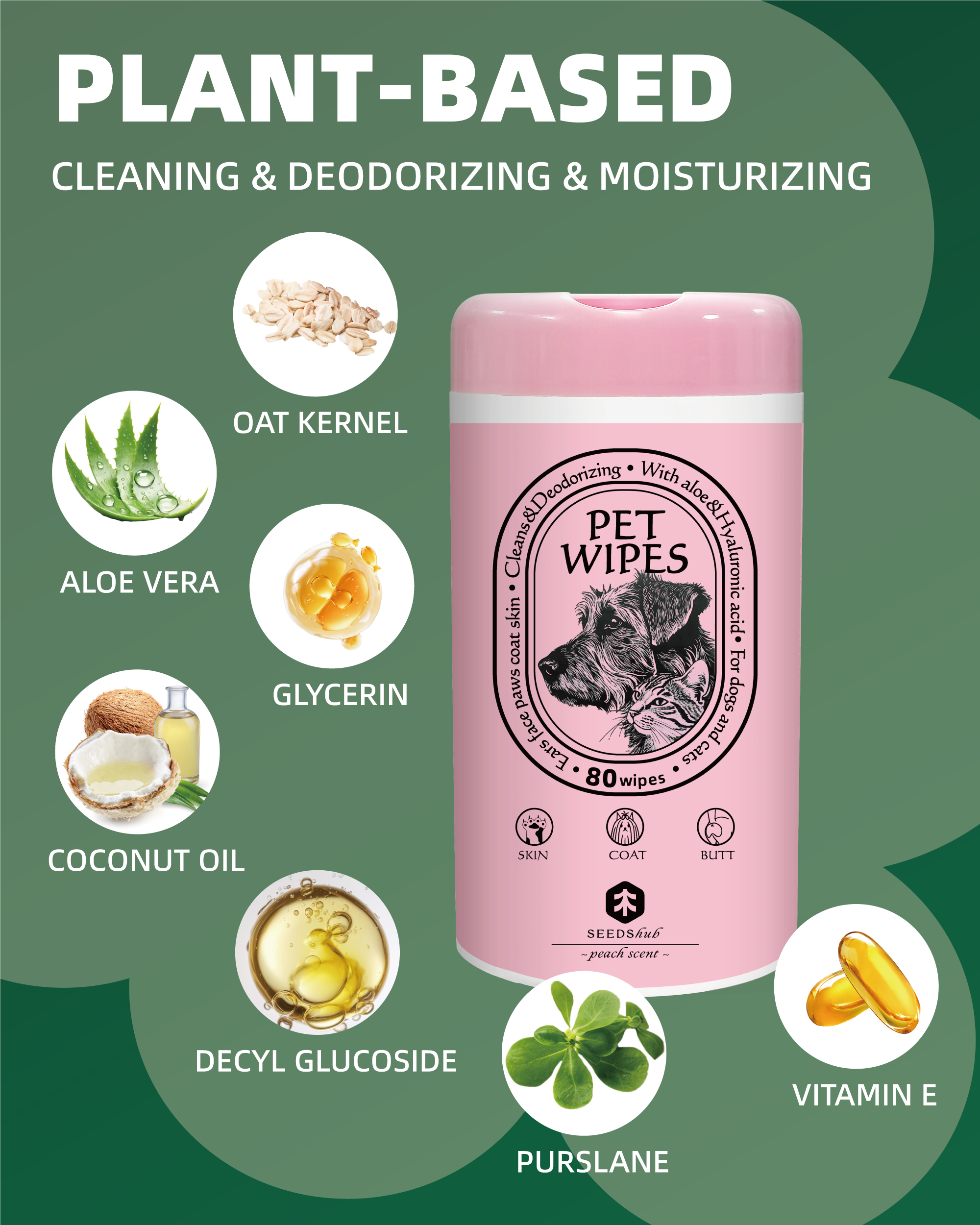 Seedshub Pet Wipes