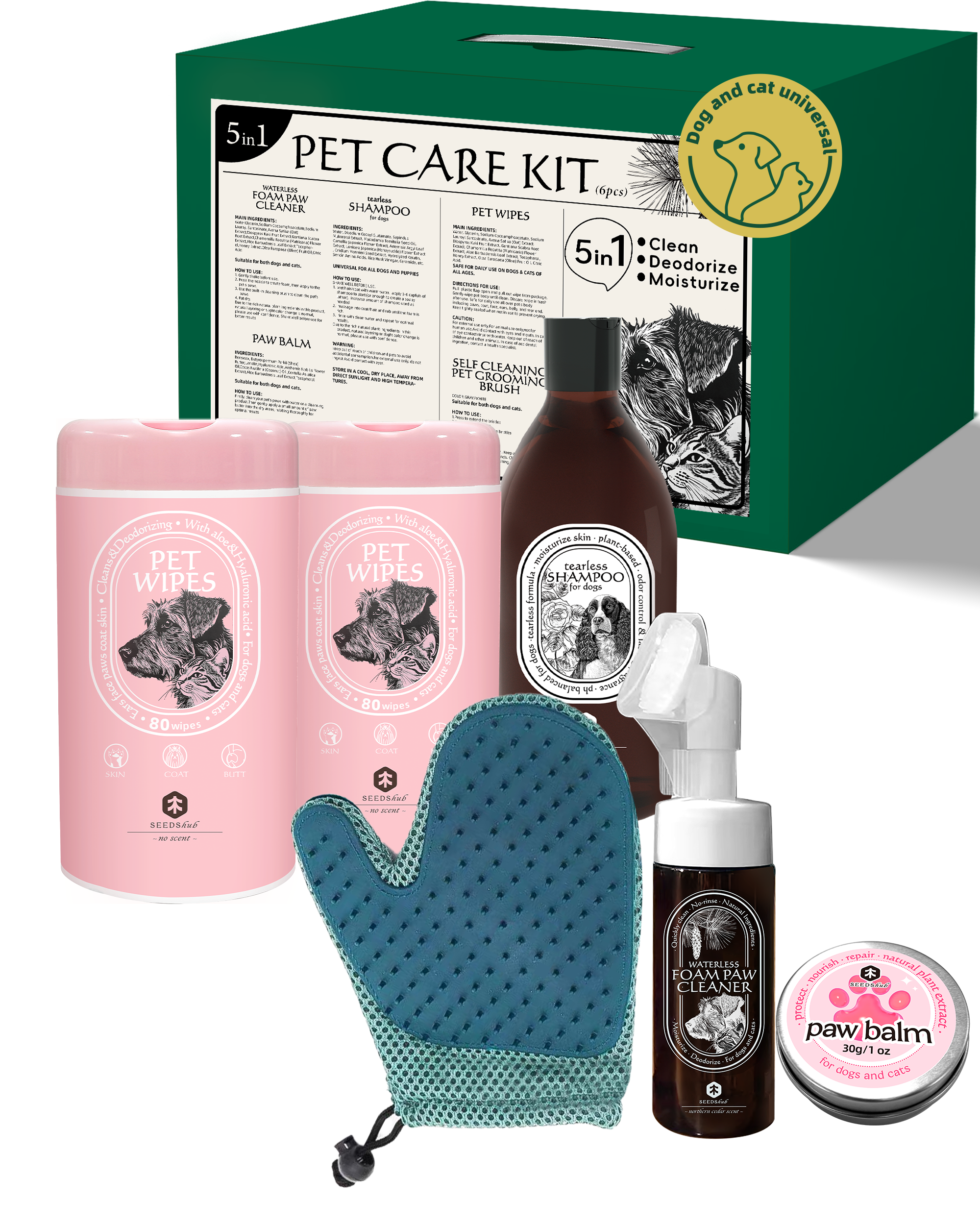 Seedshub Pet Care Kit