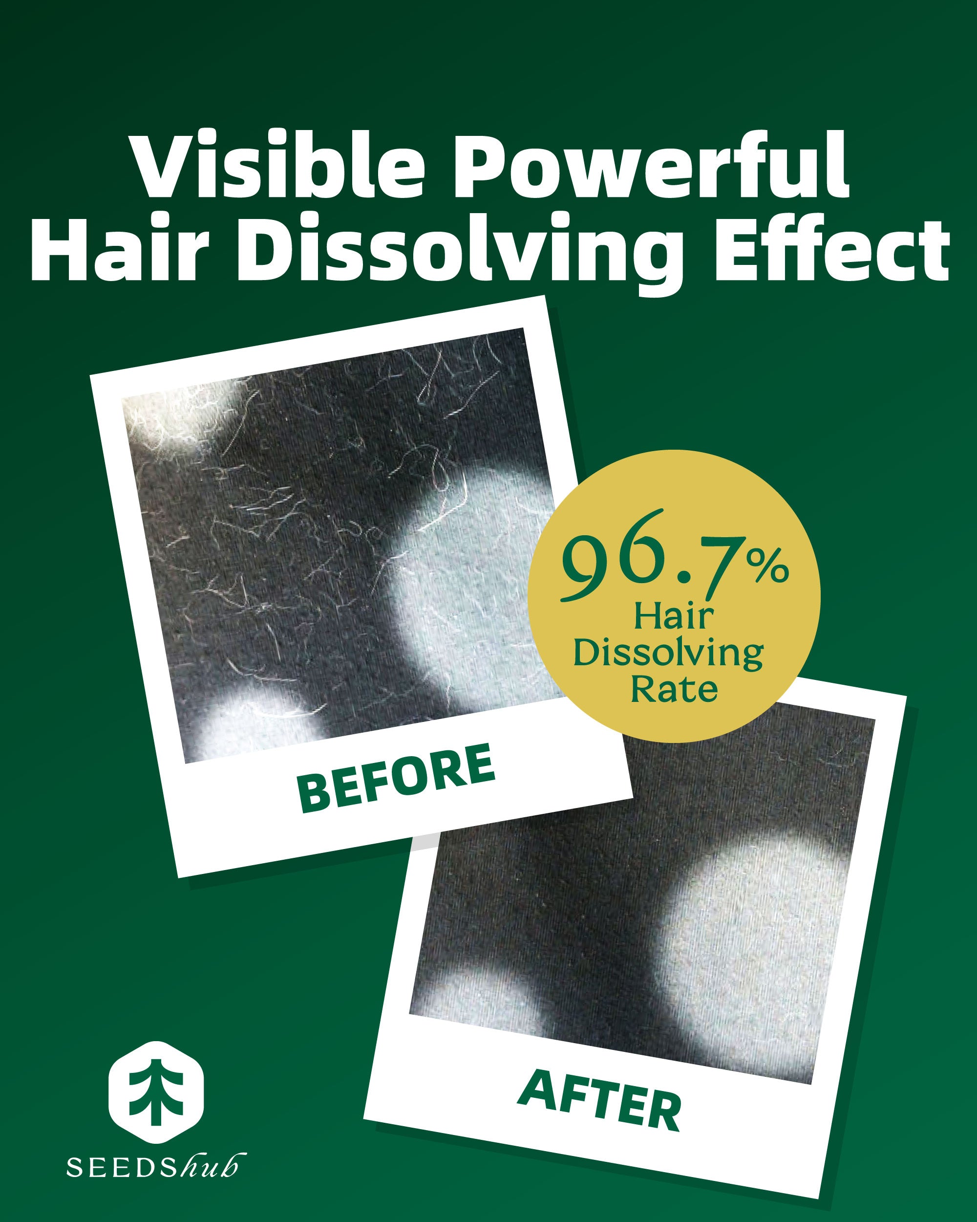 Seedshub Pet Hair Dissolver 6 Sachets Seedshub