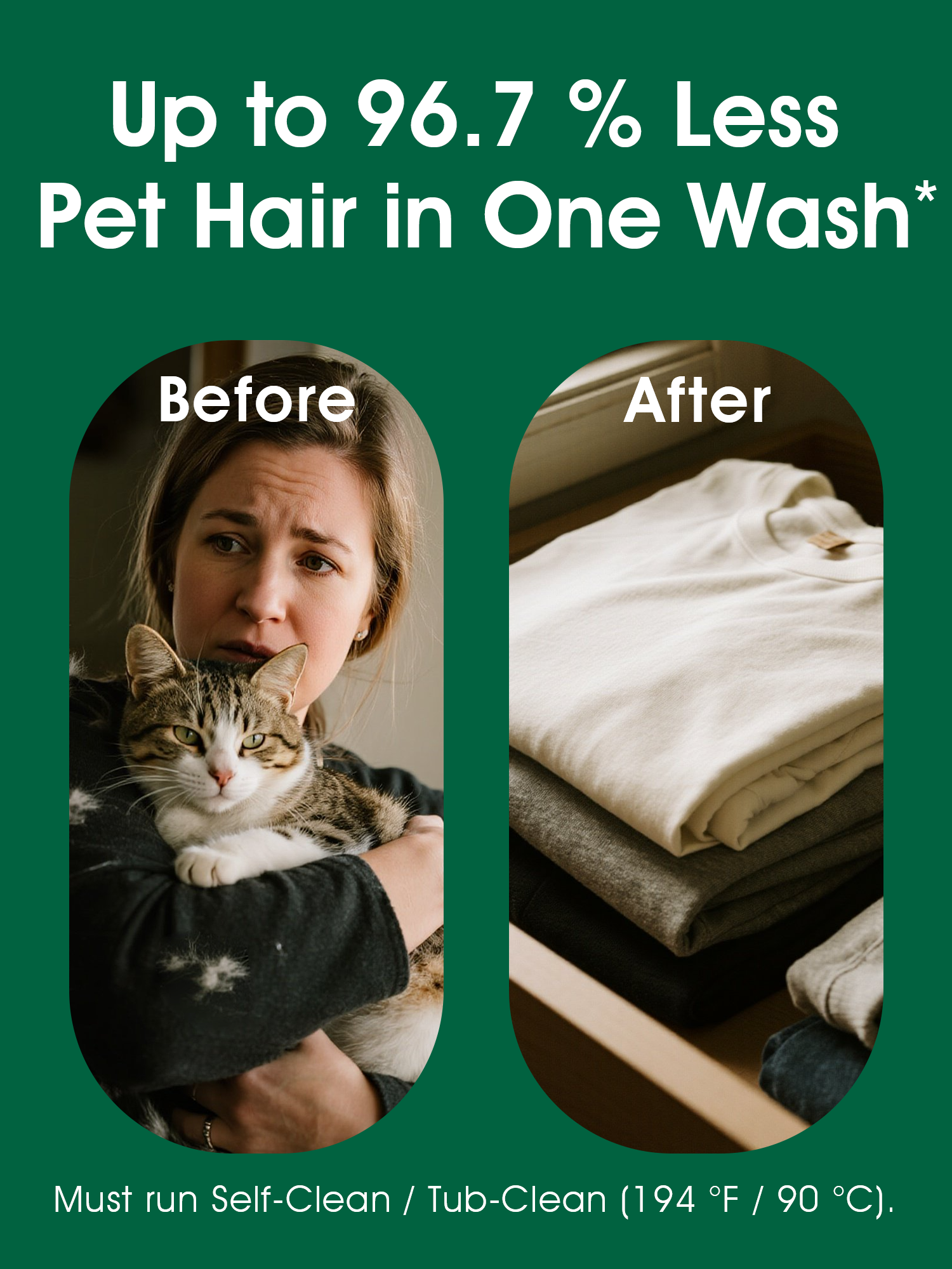 Up to 30% Seedshub Pet Hair Dissolving Laundry Powder - 90g*2pk