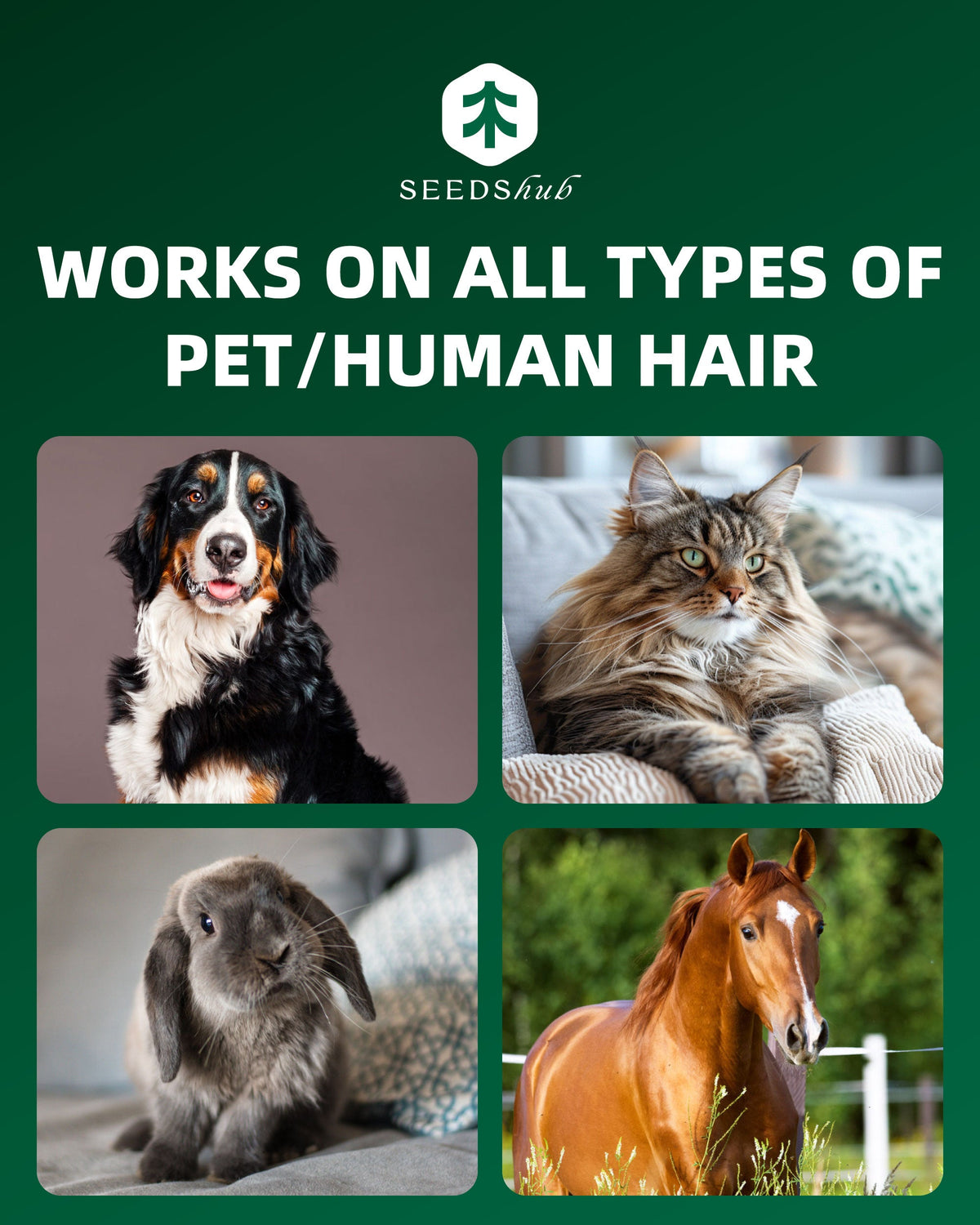 Seedshub Pet Hair Dissolver 6 Sachets Seedshub