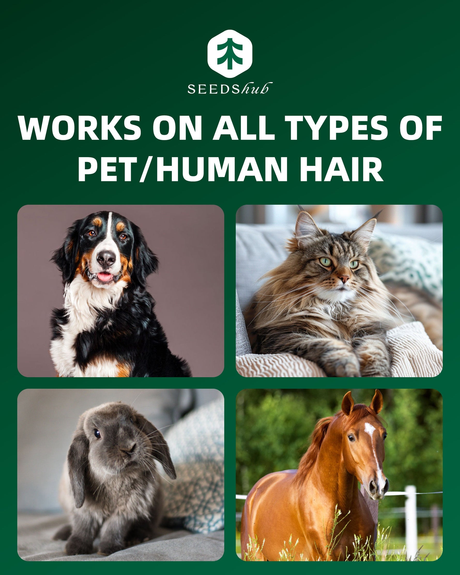 Seedshub Pet Hair Dissolver 6 Sachets Seedshub