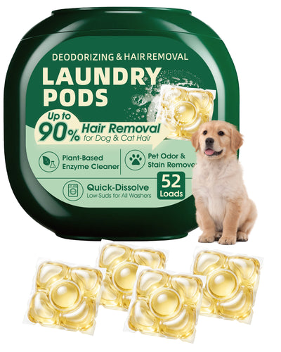 Drop pod into washer drum
